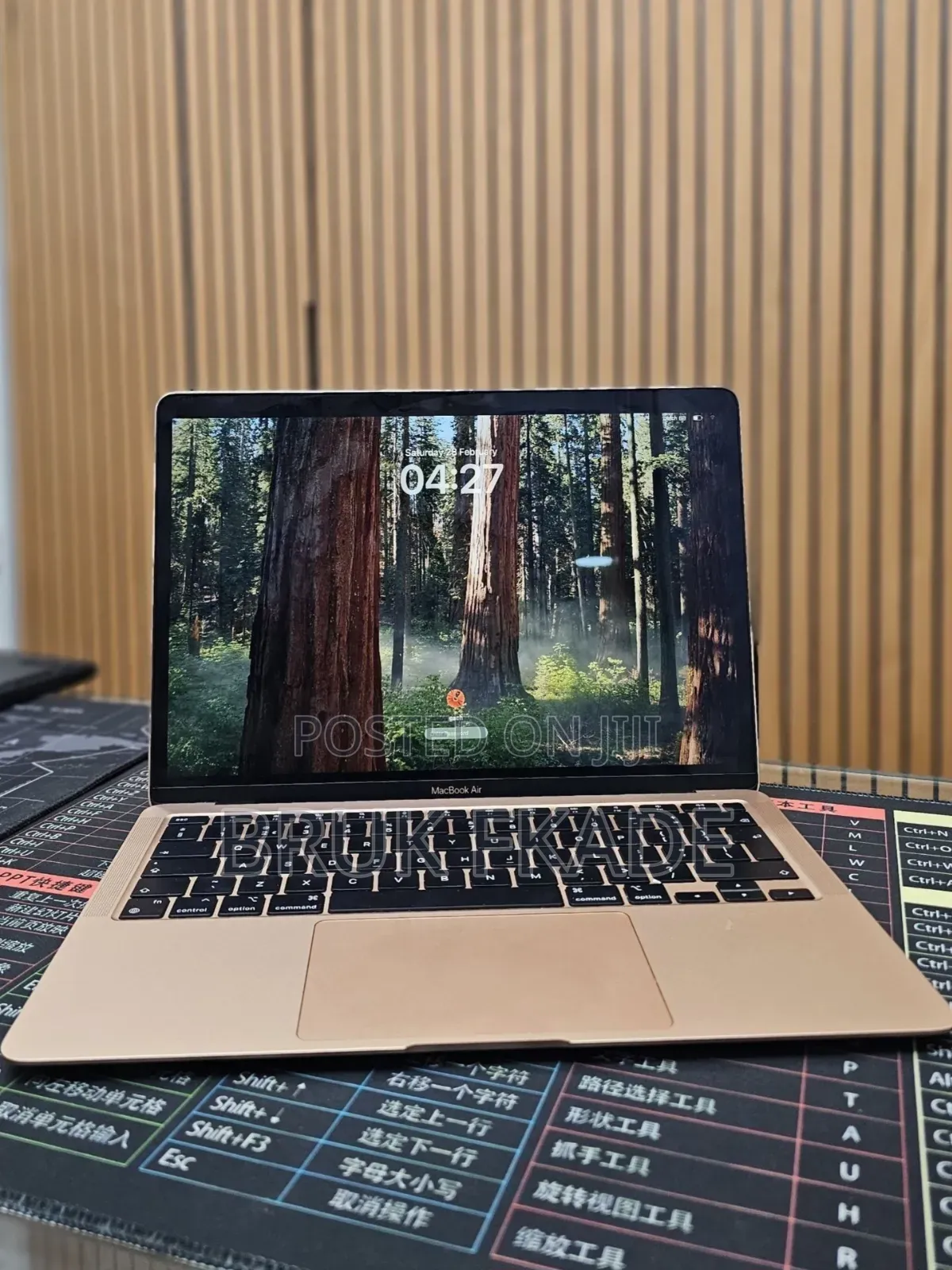 New Laptop Apple MacBook Air 2020 M1 8GB Apple M1 SSD 256GB