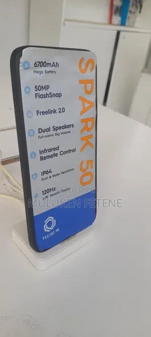 New Tecno Spark 50 128 GB Black
