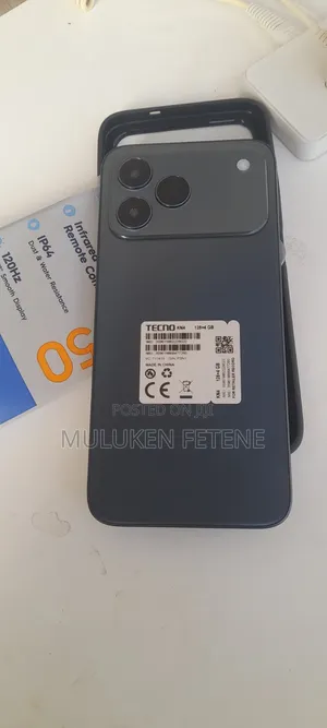 New Tecno Spark 50 128 GB Black