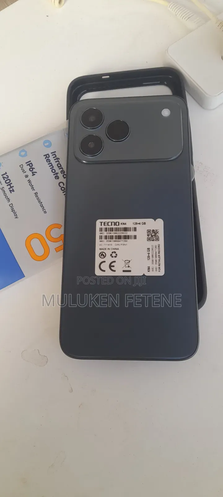 New Tecno Spark 50 128 GB Black