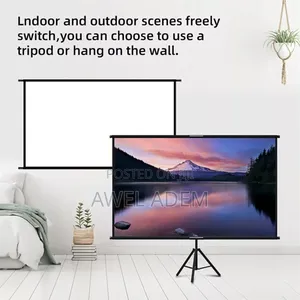 Projector Screen With Stand