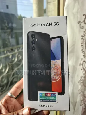 New Samsung Galaxy A14 5G 128 GB Black