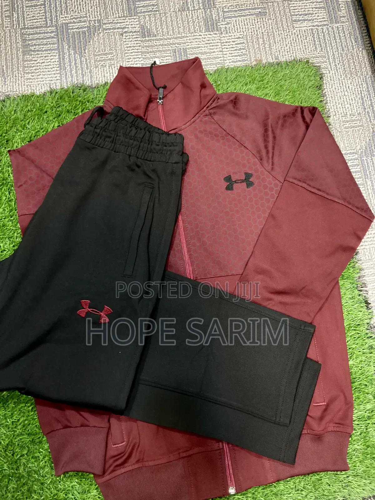Brand New Maroon Under Armour Tracksuit