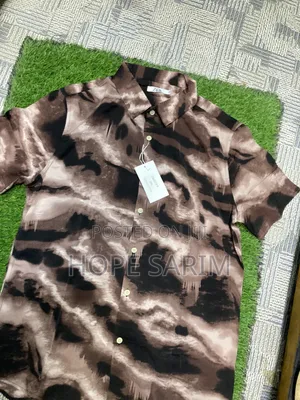 Stylish Zara Men's Short-Sleeve Shirt