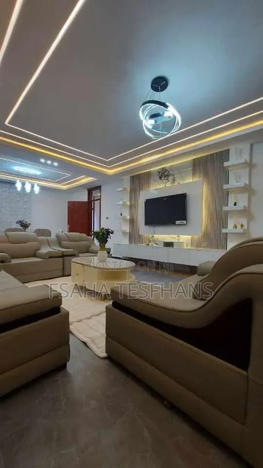Furnished 3bdrm Apartment in Fully Finished, Yeka for rent