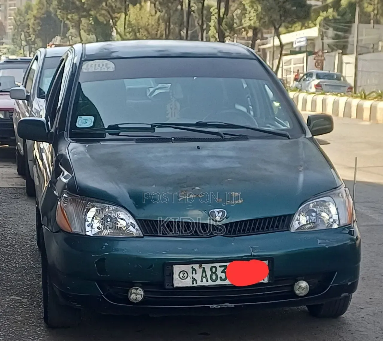 Toyota Platz 2002 Green