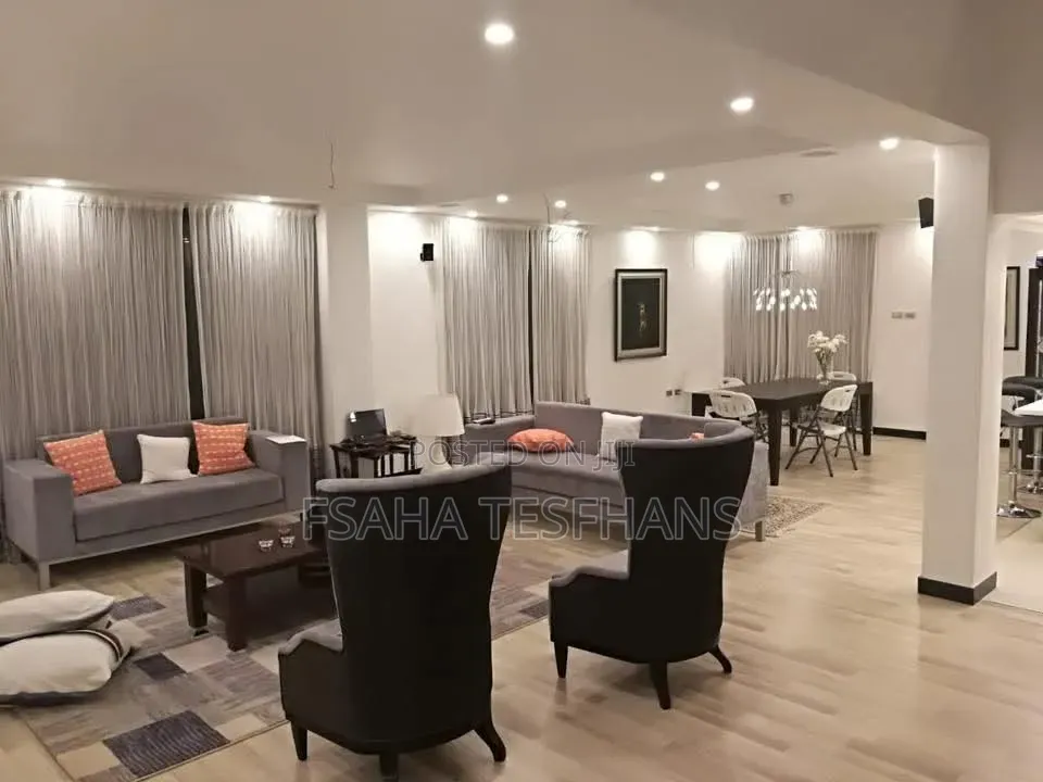 Furnished 3bdrm Apartment in Fully Finished, Yeka for rent