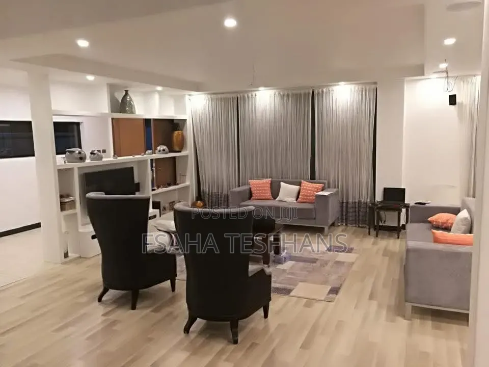 Furnished 3bdrm Apartment in Fully Finished, Yeka for rent