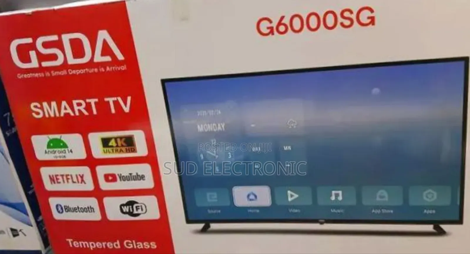 Gsda 60" New 2025 Smart Tv