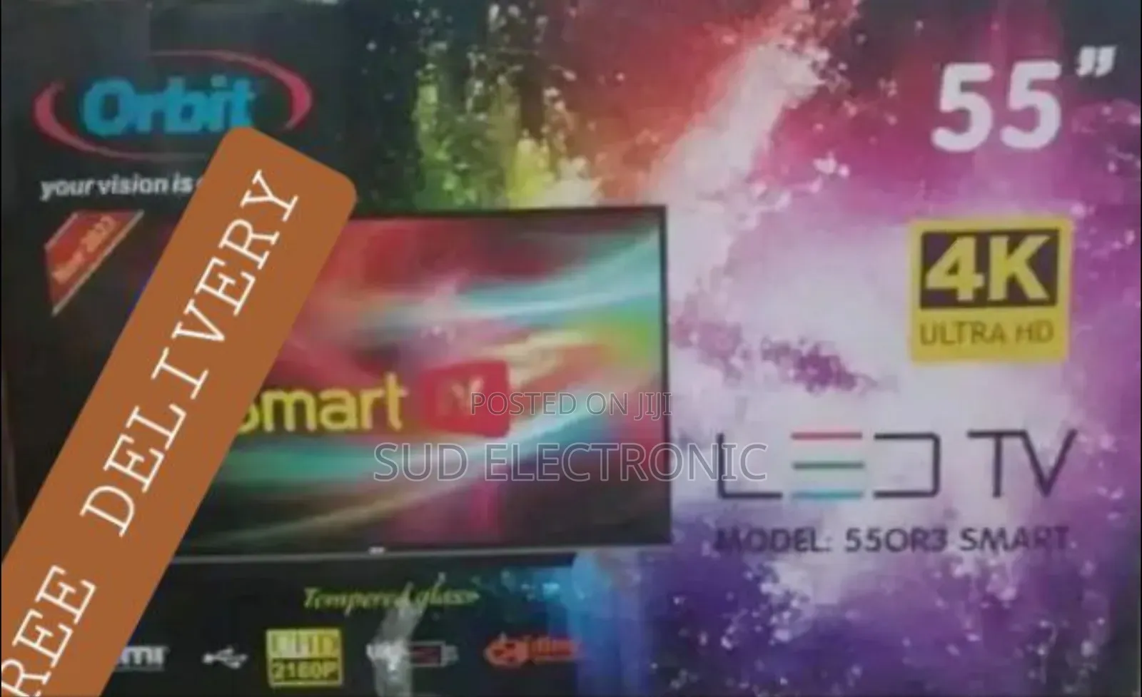 Orbit 55" New 2025 Smart Ultra Tv