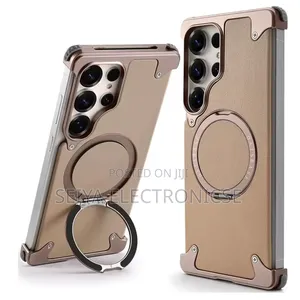 Huawei Pura 70 Freamlass Metal Leather Case