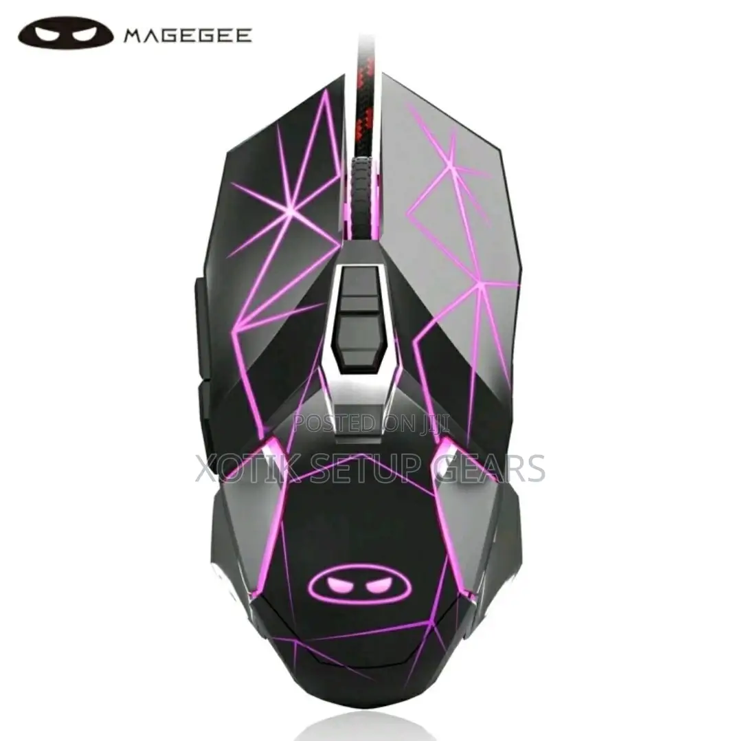 Magegee G10 Wired Gaming Mouse - Led Backlit 6 Adjustable Dpi