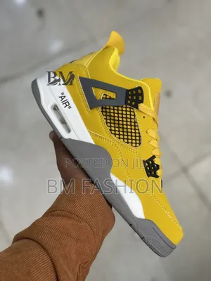 Air Jordan 4 Retro (The Ultimate Yellow Aj4)