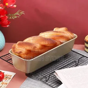 ጥራት ያለው የዳቦ መጋገሪያ (ትልቁ) - Stainless Steel Baking Bread Pan
