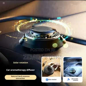 Solar Rotating Car Aromatherapy Diffuser ለመኪናዎ ልዩ ውበት እና ጥሩ መዓዛ!