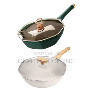 Octagonal Non Stick Fry Pan የማይዝ ሴራሚክ መጥበሻ