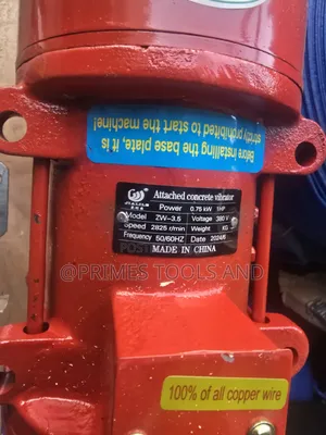 Concrete Vibrator Machine Zw-3.5 0.75kw 380v Heavy Duty Vibrator Motor