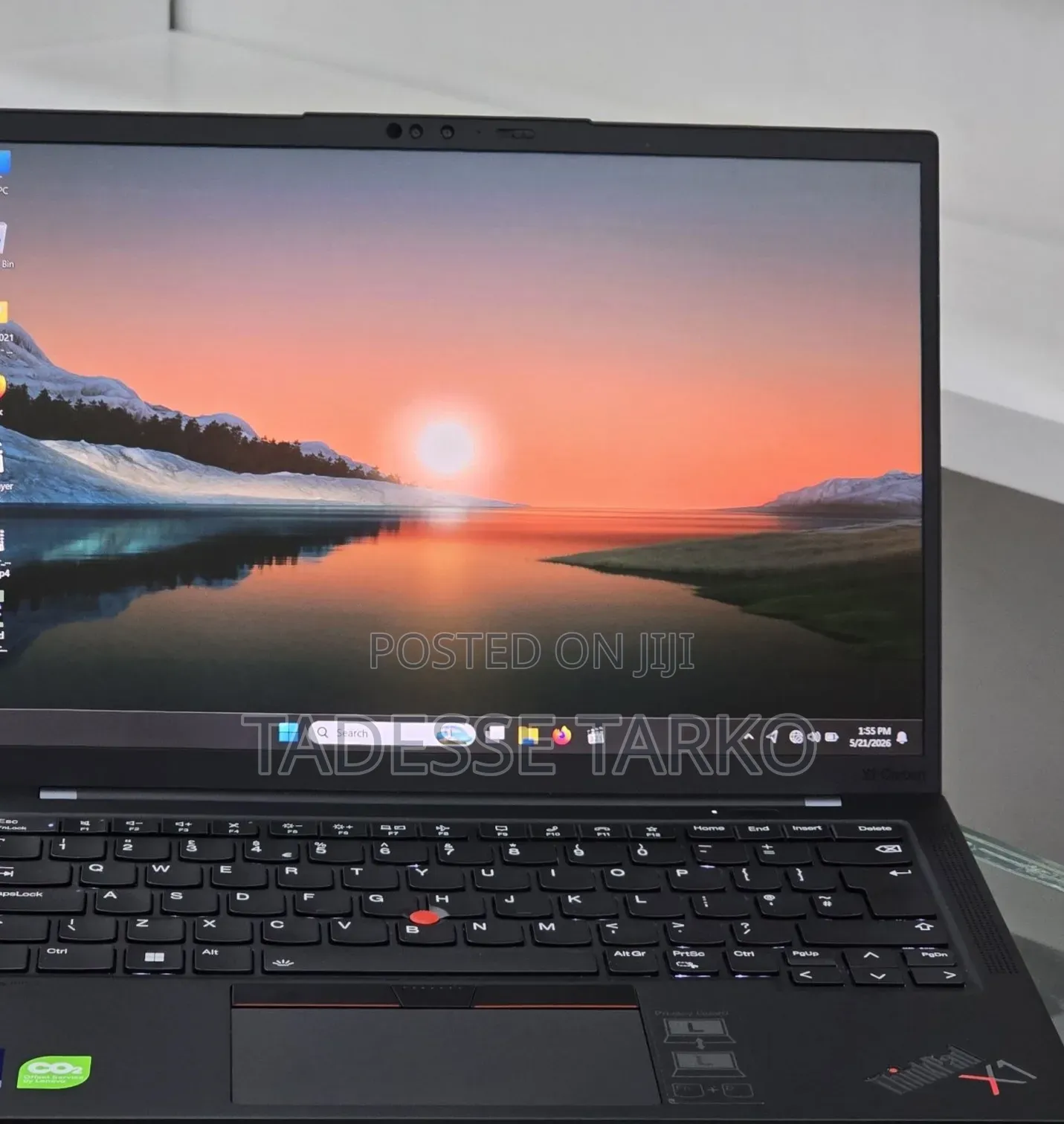 New Laptop Lenovo ThinkPad X1 Carbon 16GB Intel Core i7 SSD 512GB