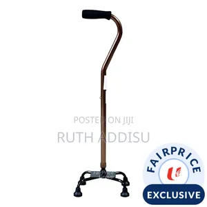 Canes Adjustable Walking Cane, Walking Stick Elderly Four-Corner Crutc
