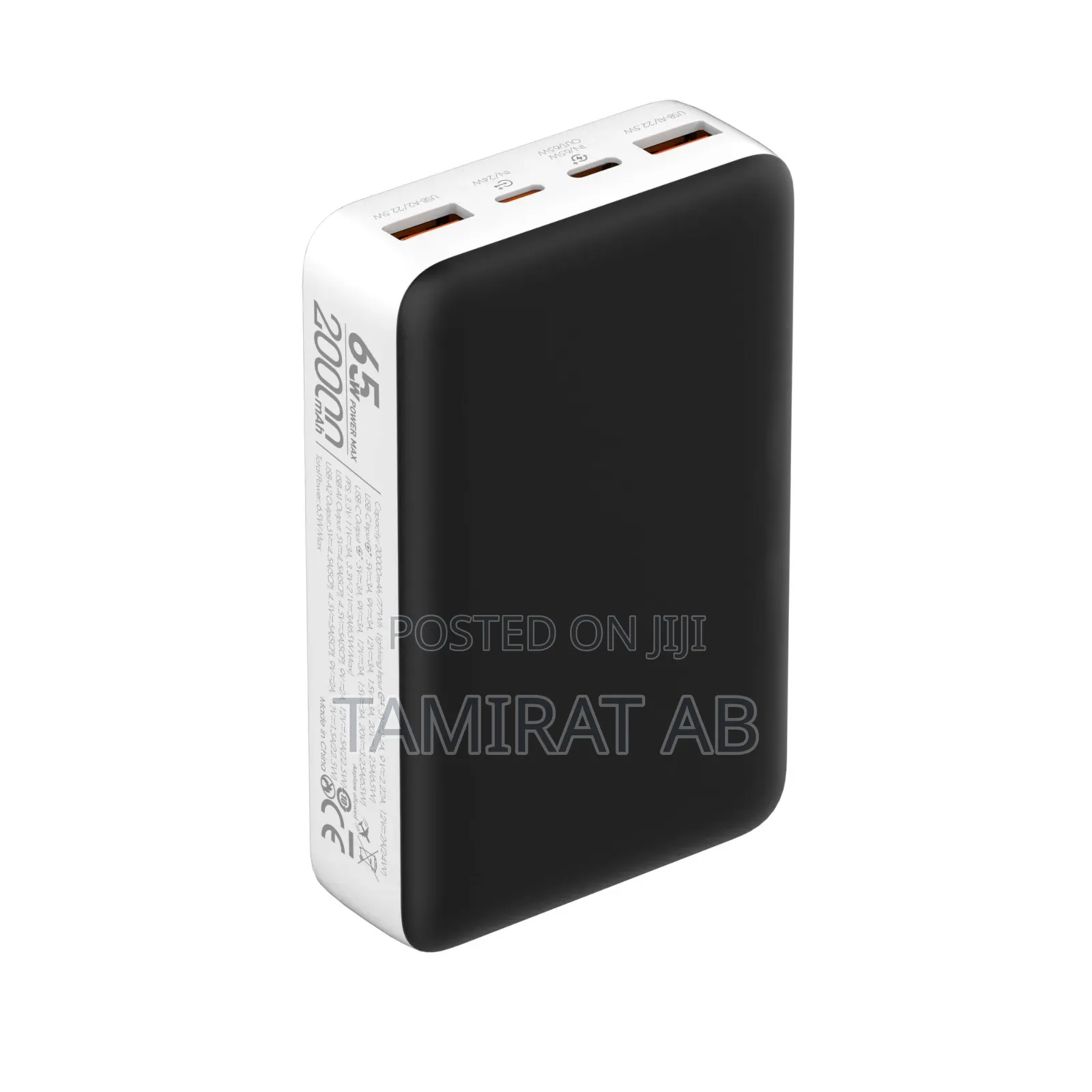 Ldnio 65w Pd 20000mah Powerbank for Phones, Tab, and Laptop