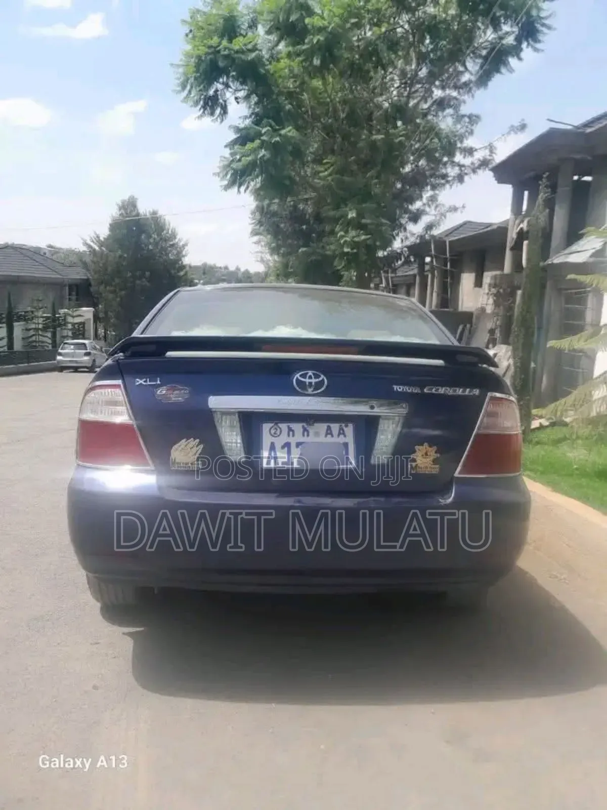 Toyota Corolla 2007 Blue