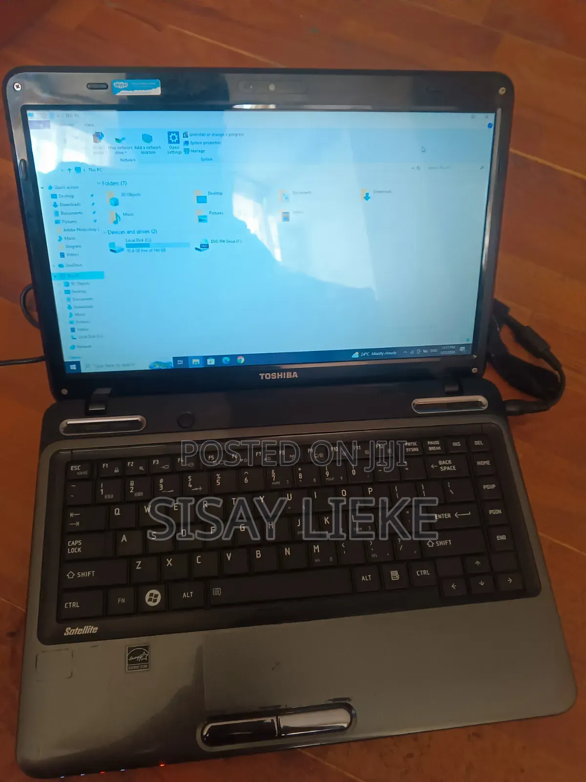Laptop Toshiba Satellite C850 4GB Intel SSD 256GB