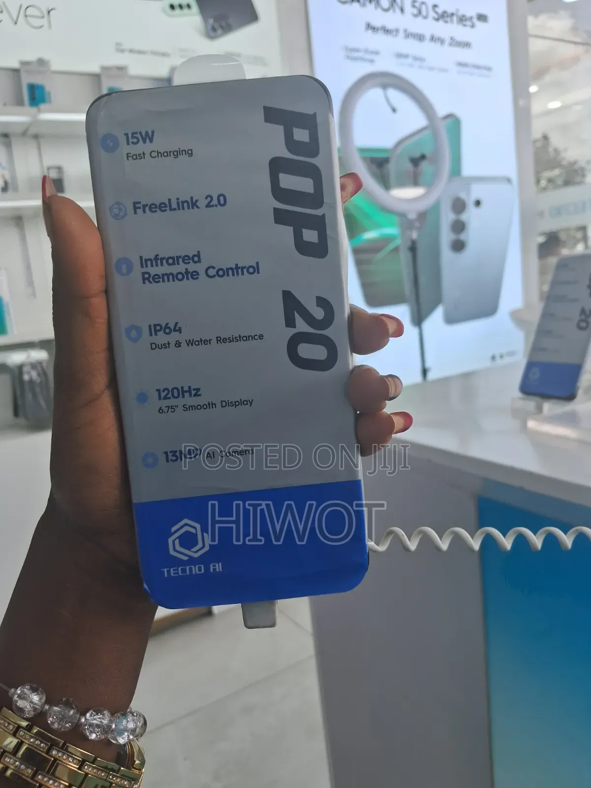 New Tecno Pop 20 128 GB Black