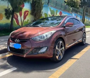 Hyundai Avante 2013 Brown