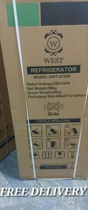 West 270 Liters Refrigerator