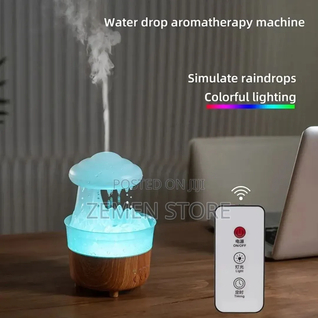 Aroma Raindrop Humidifier | ልዩ የቤት ማዓዛ እና ውበት
