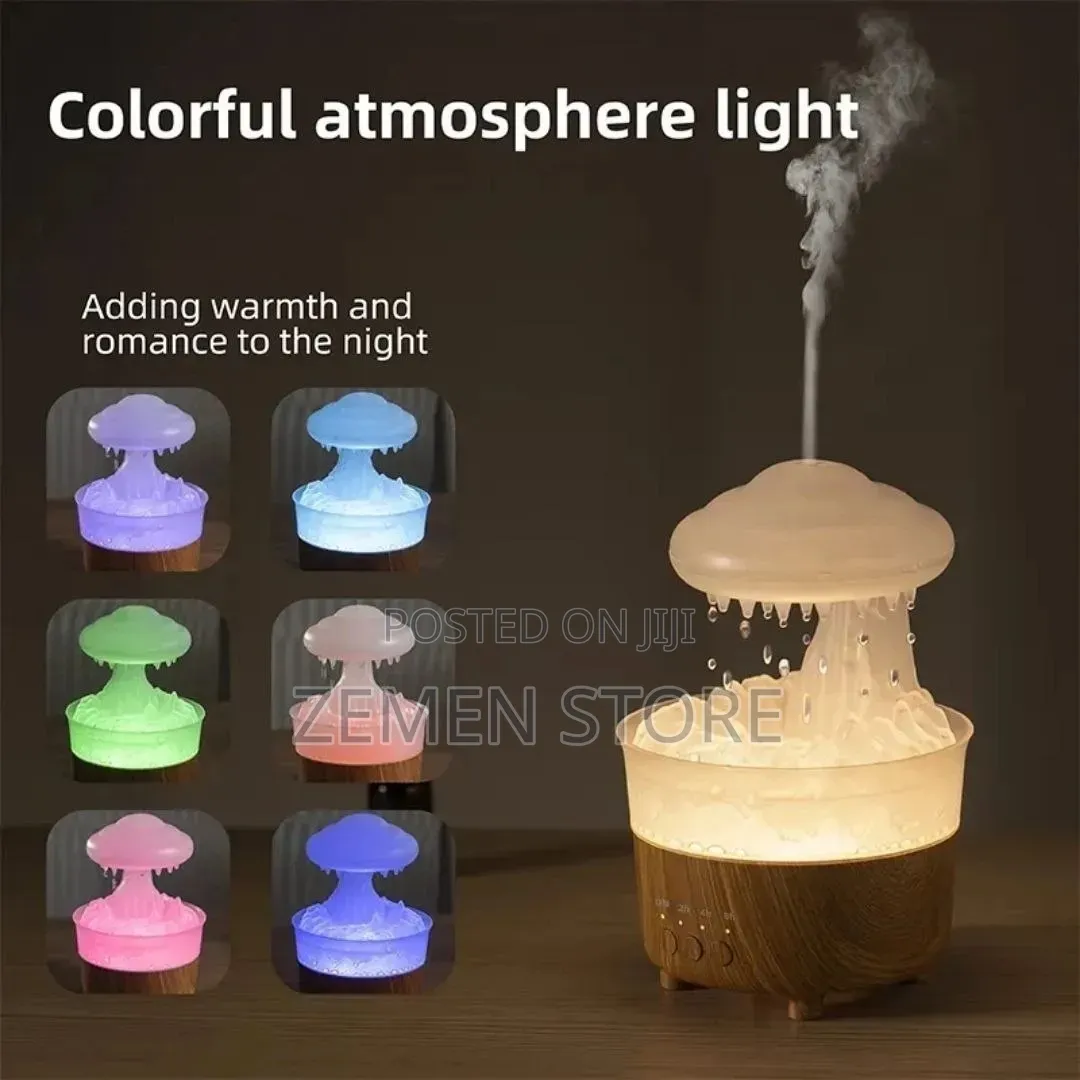 Aroma Raindrop Humidifier | ልዩ የቤት ማዓዛ እና ውበት