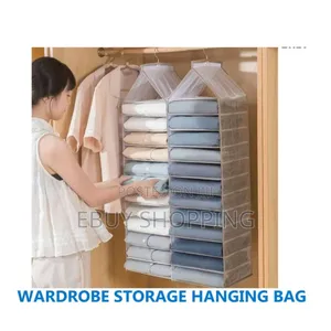 All-in-One Wardrobe Organizer for Shirts, Jeans Handbags