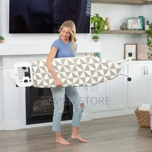 ተጣጣፊ የልብስ መተኮሻ ቦርድ | Foldable Ironing Board (Adjustable)