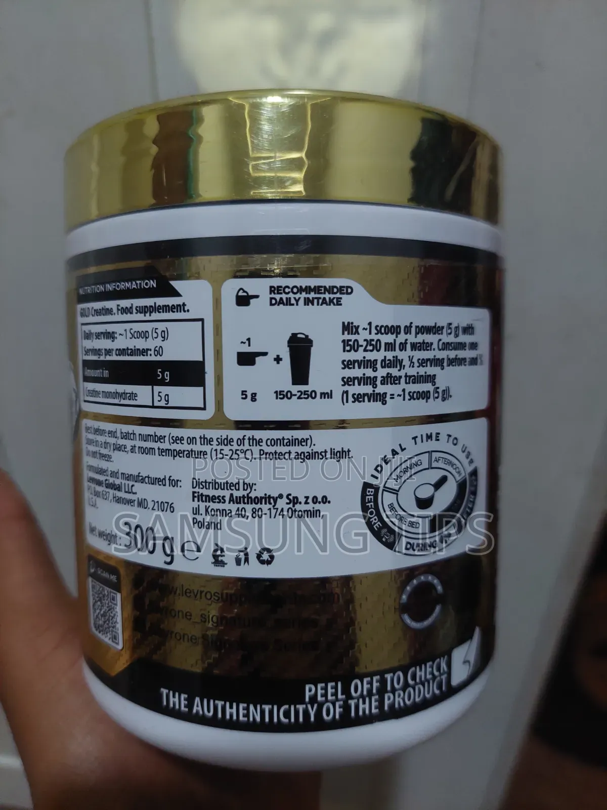 Gold Creatin