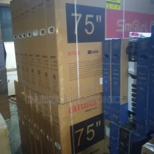 Aiwa Smart Qled Tv 75 Inch Andraid Framless Hifi Seapeker Now