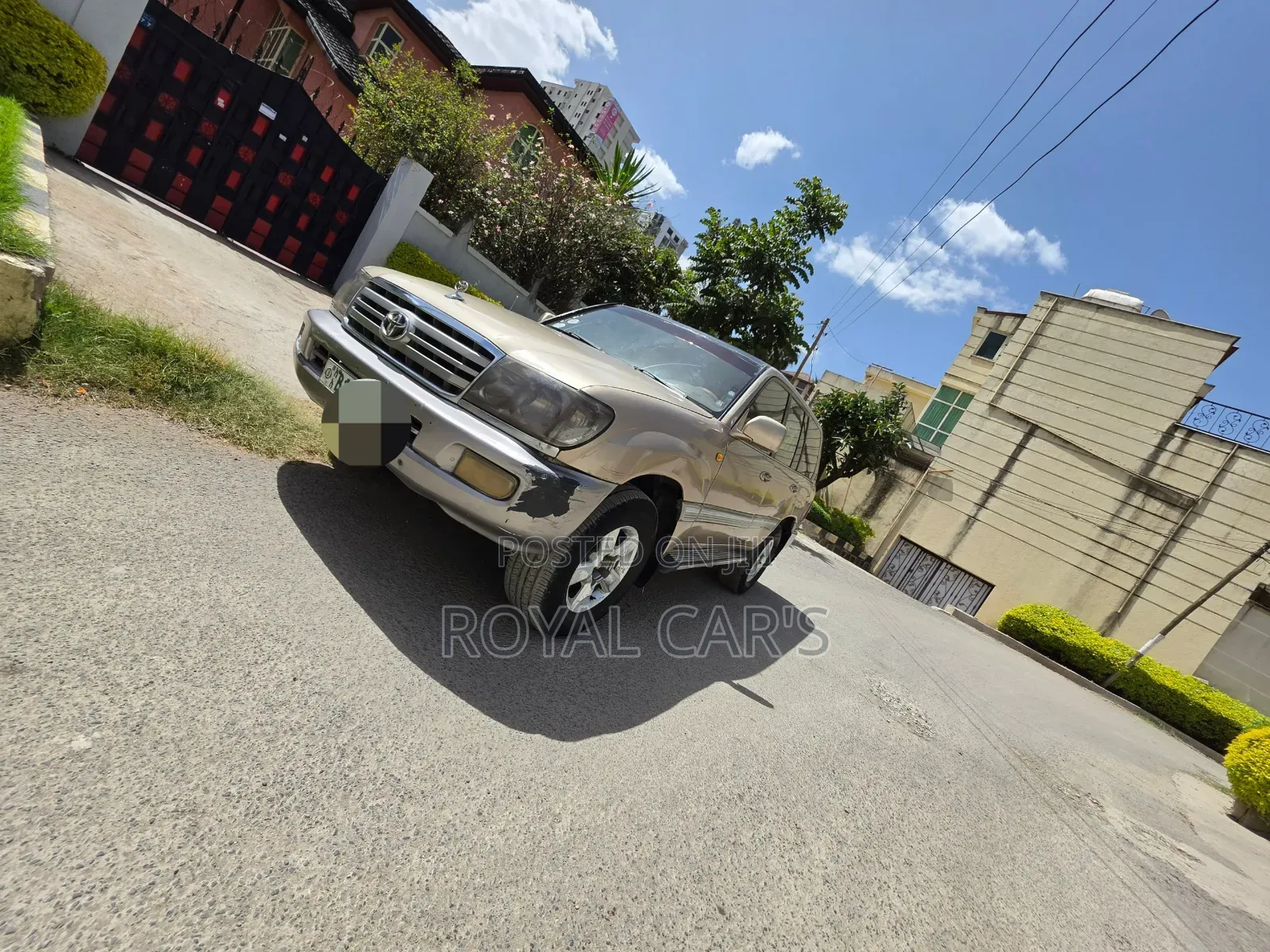 Toyota Land Cruiser 2004 Gold