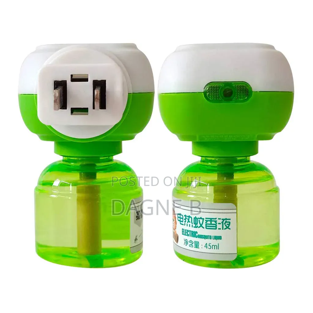 Electronic Mosquito Repellent Liquid Heater Set. ኤሌክትሮኒክ የበረሮ ማጥፊያ