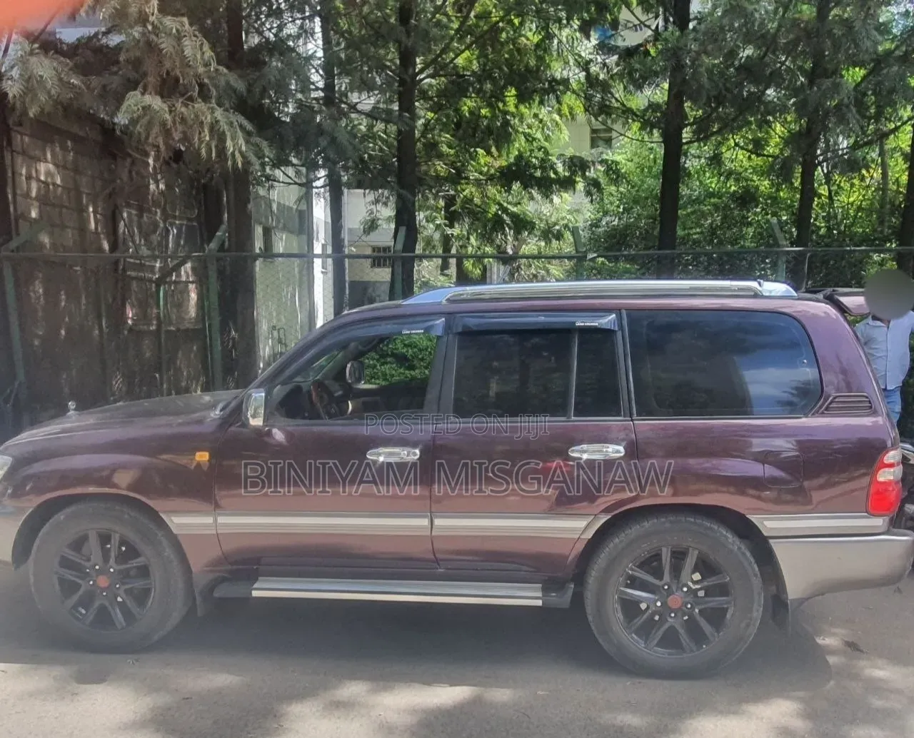 Toyota Land Cruiser 2005 Burgundy