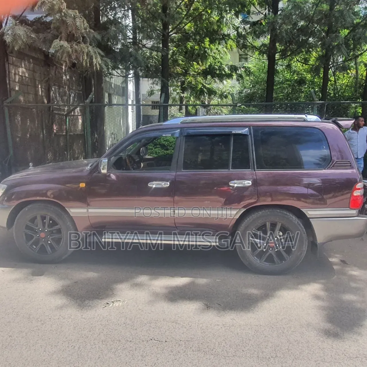 Toyota Land Cruiser 2005 Burgundy