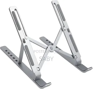 Foldable Aluminum Laptop Stand With 6 Adjustable Angles