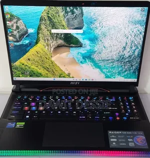 New Laptop MSI 32GB Intel Core i9 SSD 1T