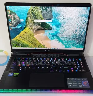 New Laptop MSI Raider GE68HX 13VI-202US 32GB Intel Core i9 SSD 1T