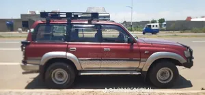 Toyota Land Cruiser 1991 Burgundy