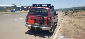 Toyota Land Cruiser 1991 Burgundy