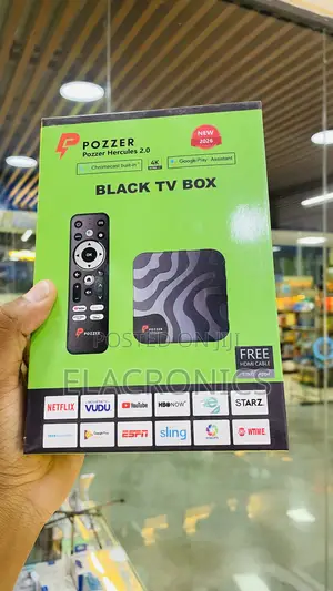 Pozzer Hercules Android Tv Box (Smart Tv Box)