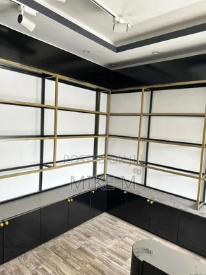 የሱቅ መደርደሪያ/ Metal Frame Display Shelving