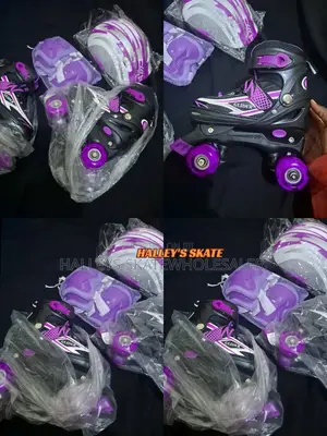 Glider Rollerskate Quad Pu Light Wheels