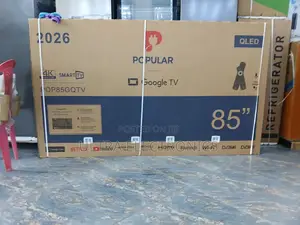 Popular 85-Inch Qled Smart Television Google Tv and Resolution