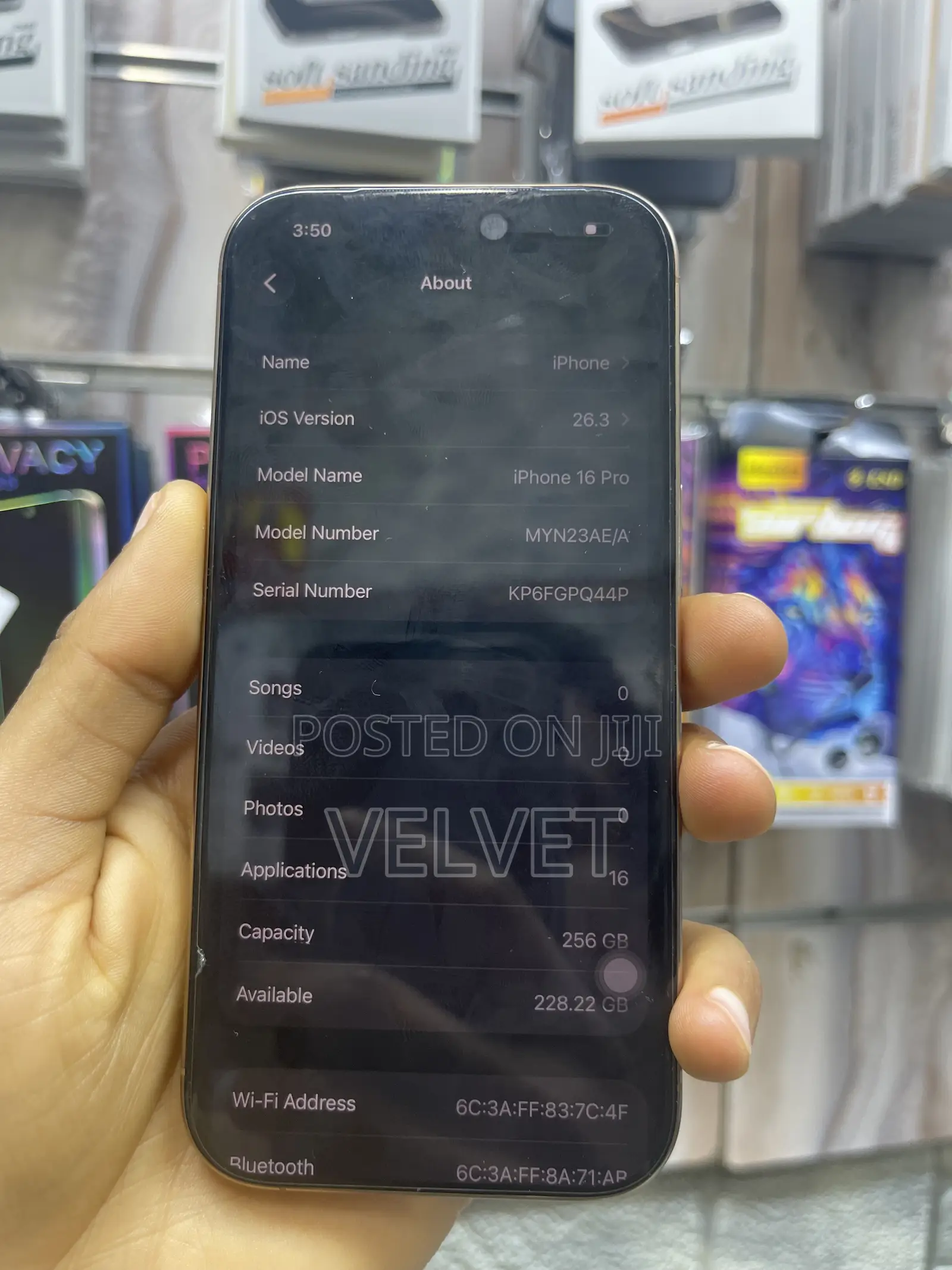 New Apple iPhone 16 Pro 256 GB