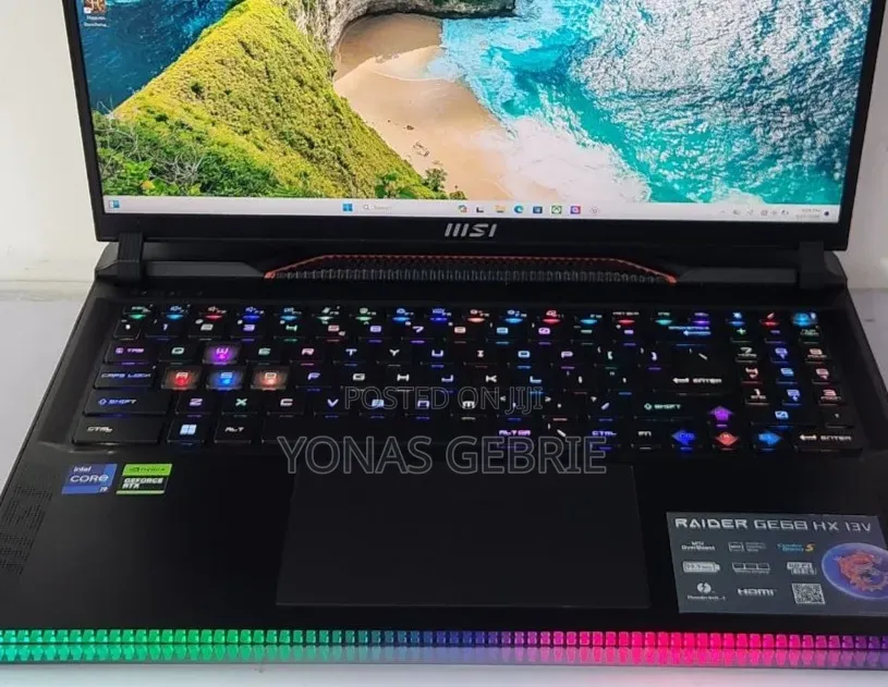 New Laptop MSI 32GB Intel Core i9 SSD 1T